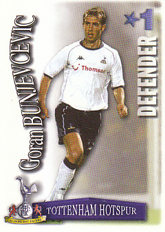 Goran Bunjevcevic Tottenham Hotspur 2003/04 Shoot Out #328
